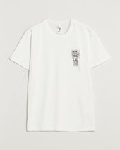 Nudie Jeans Roy Garbage T-shirt Chalk White