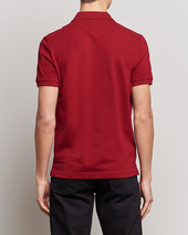 Lacoste Slim Fit Polo Piké Bordeaux