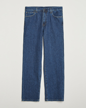 Carhartt Wip Aaron Pant Smith Denim Stone Wash