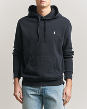 Polo Ralph Lauren Loopback Terry Hoodie Polo Black