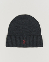 Polo Ralph Lauren Merino Beanie Dark Granite Heather