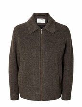 Slhkonrad Jkt Villakangastakki Brown Selected