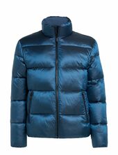 Two T Puffer Jacket Villakangastakki Pitkä Takki Blue Calvin Klein Jeans