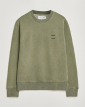 Samsøe Samsøe Joel Organic Cotton Washed Sweatshirt Castor Grey