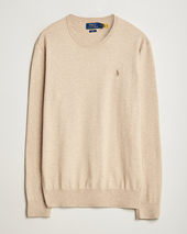 Polo Ralph Lauren Cotton Crew Neck Sweater Dune Melange