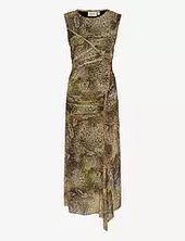 Gzmenny Dress Polvipituinen Mekko Green Gestuz