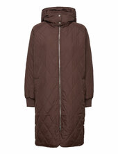 Ektraiw Hood Coat Tikkitakki Brown Inwear