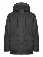 Anf Mens Outerwear Parka Takki Black Abercrombie & Fitch