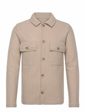 Slhnealy Ls Knit Workwear Cardigan Noos Villakangastakki Beige Selected