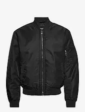 Recycled Sateen Hero Bomber Bombertakki Takki Black Calvin Klein