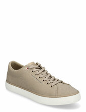Th Hi Vulc Low Core Canvas Tennarit Sneakerit Kengät Beige Tommy Hilfiger