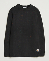Carhartt Wip Anglistic Wool/cotton Sweater Black