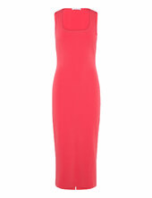 Midi-dress With Straps Polvipituinen Mekko Red Mango
