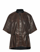Poncho Richmond Bu Nahkatakki Brown Desigual