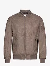Jjerocky Faux Suede Bomber Noos Bombertakki Takki Brown Jack & J S