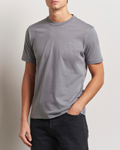 Replay Tonal Logo Crew Neck T-shirt Dark Grey