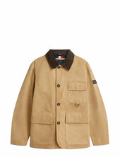 Waxed Barn Jacket Parka Takki Beige Tommy Hilfiger