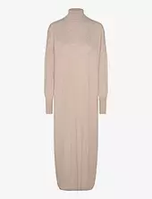 Kellsieiw Dress Polvipituinen Mekko Beige Inwear