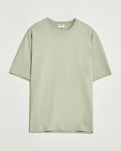 Filippa K Heavy Cotton Crew Neck T-shirt Faded Green Grey
