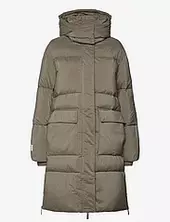 Lisannepw Otw Topattu Pitkä Takki Khaki Green Part Two