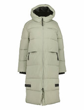 Nomi Wns Parka Long Topattu Pitkä Takki Grey Didriksons