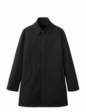 Quilted Water-repellent Trench Coat Trenssi Takki Black Mango