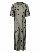 Kuiiw Dress Polvipituinen Mekko Black Inwear