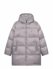 Wwclaus Puffer Coat 25233 Vuorillinen Takki Topattu Takki Grey Wood Wood