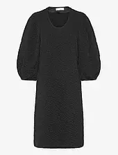 Mellyiw Dress Polvipituinen Mekko Black Inwear