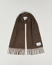 Tiger Of Sweden Sylan Wool Scarf Brown Olive