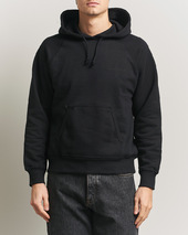 Nudie Jeans Gunde Logo Hoodie Black