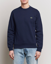 Lacoste Crew Neck Sweatshirt Navy Blue