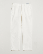 Polo Ralph Lauren Bedford Cotton/linen Straight Fit Pants White