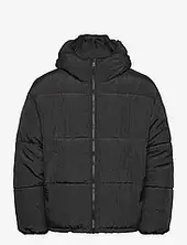 Puffer Jacket Vuorillinen Takki Topattu Takki Black Weekday