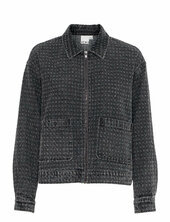 Ihangels Ja Farkkutakki Denimtakki Black Ichi