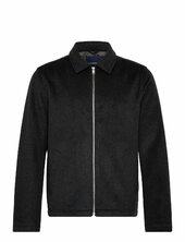 Wool Blend Blouson Villakangastakki Black Lindbergh