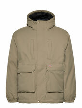 Plains Coat Villakangastakki Pitkä Takki Khaki Green Dickies