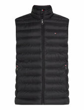 Core Packable Recycled Vest Liivi Black Tommy Hilfiger