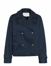 Kapatricia Jacket Trenssi Takki Navy Kaffe