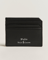 Polo Ralph Laurencard Holder Smooth Leatherblack