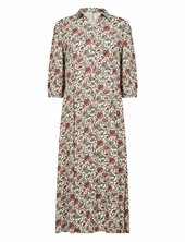 Sc-samea Polvipituinen Mekko Brown Soyaconcept