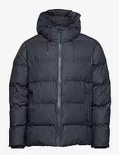 Alta Puffer Jacket W3t3 Vuorillinen Takki Topattu Takki Navy Rains