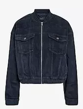 Nmcord Jade L/s Bomber Corduroy Jacket Bombertakki Navy Noisy May