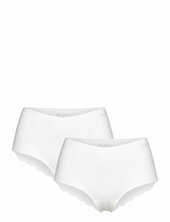 Sloggi Zero Microfibre 2.0 Short 2p Hipsterit Alushousut Alusvaatteet White Sloggi