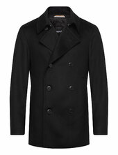 H-hyde-pcoat-254 Villakangastakki Pitkä Takki Black Boss