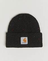 Carhartt Wip Anglistic Wool/cotton Beanie Black