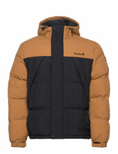 Durable Water Repellent Puffer Jacket Wheat Boot/black Vuorillinen Takki Topattu Takki Black Timberland