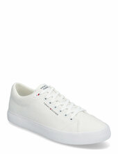 Th Hi Vulc Low Core Canvas Tennarit Sneakerit Kengät White Tommy Hilfiger
