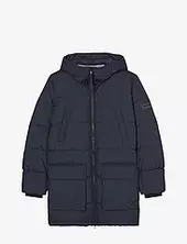 Woven Outdoor Jackets Vuorillinen Takki Topattu Takki Navy Marc O'polo