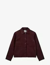Zurisw Jacket Farkkutakki Denimtakki Burgundy Sofie Schnoor